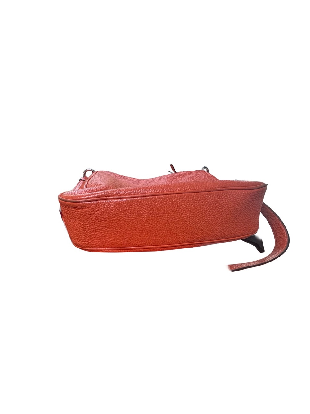 Coach Pebbled Leather Crossbody Bag in Orange - Picture 4 of 7